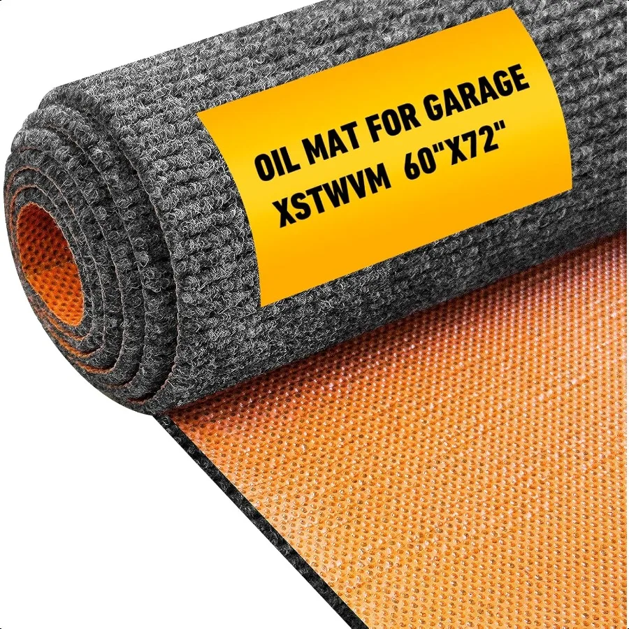 بوصة الثقيلة النفط مقاومة المرآب سيارة أسفل حصيرة قابلة لإعادة الاستخدام الطابق حامي 1 4 بوصة سميكة مطاط مقاوم للمياه دعم النفط امتصاص #1