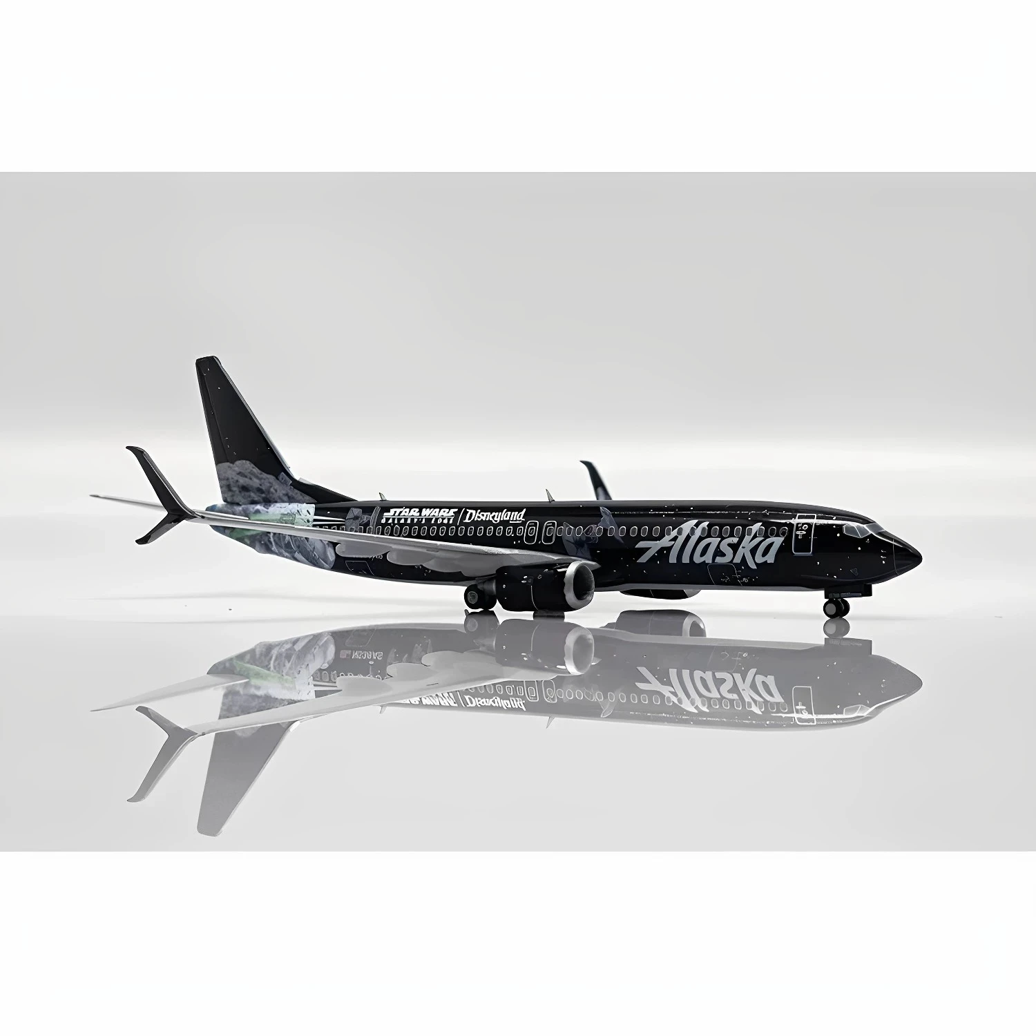 JC Wings Diecast 1/400 Maßstab Legierung Flugzeug Modell B737-800 Alaska Airlines Flugzeug Spielzeug für Jungen Geschenk Original Box