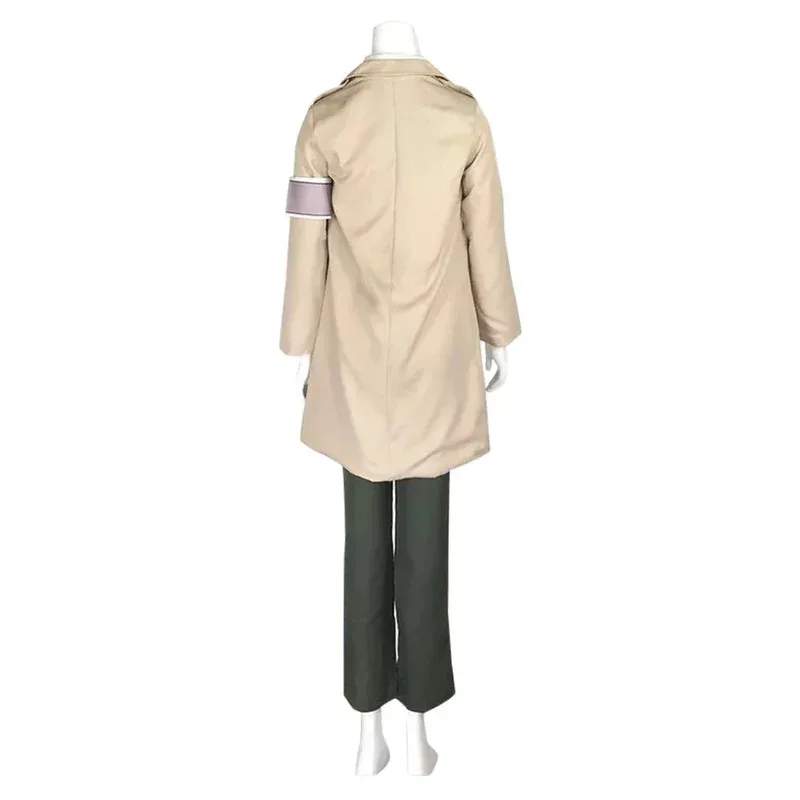 Attack on Titan Rainer Eren Jaeger Cosplay Long Trench Coat Aldians Marley Uniform Style Men's Women's Anime Costume