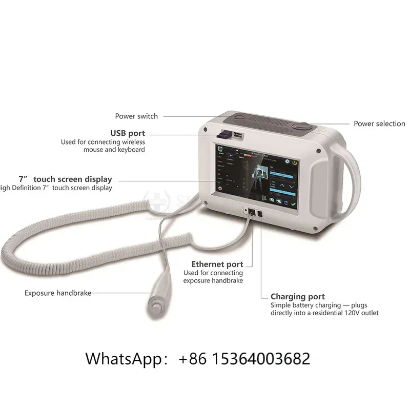 

Hospital Radiology Department Department Use Portable Handheld X-ray Machine DR X RAY for Chest