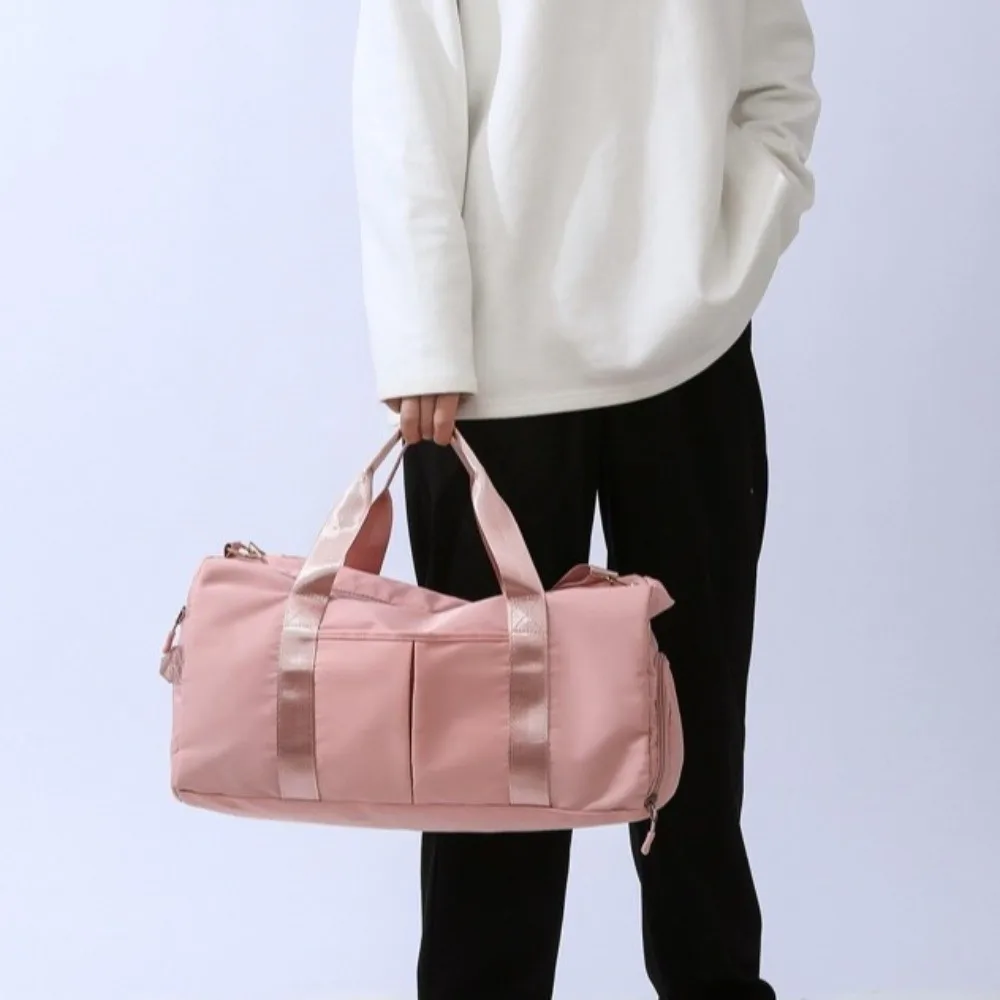 

Оксфордская дорожная сумка для багажа, многофункциональная сумка большой вместимости на короткие расстояния с отделением для обуви, однотонная