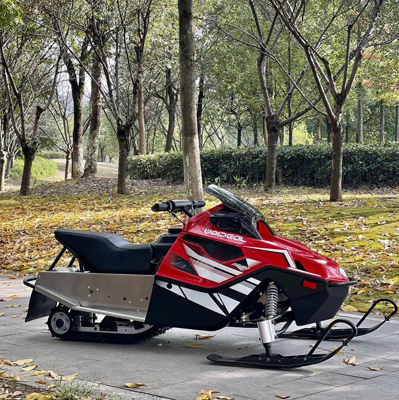 نموذج جديد 200cc 300cc البنزين الثلوج المتنقلة عربات الثلوج للبالغين الثلج