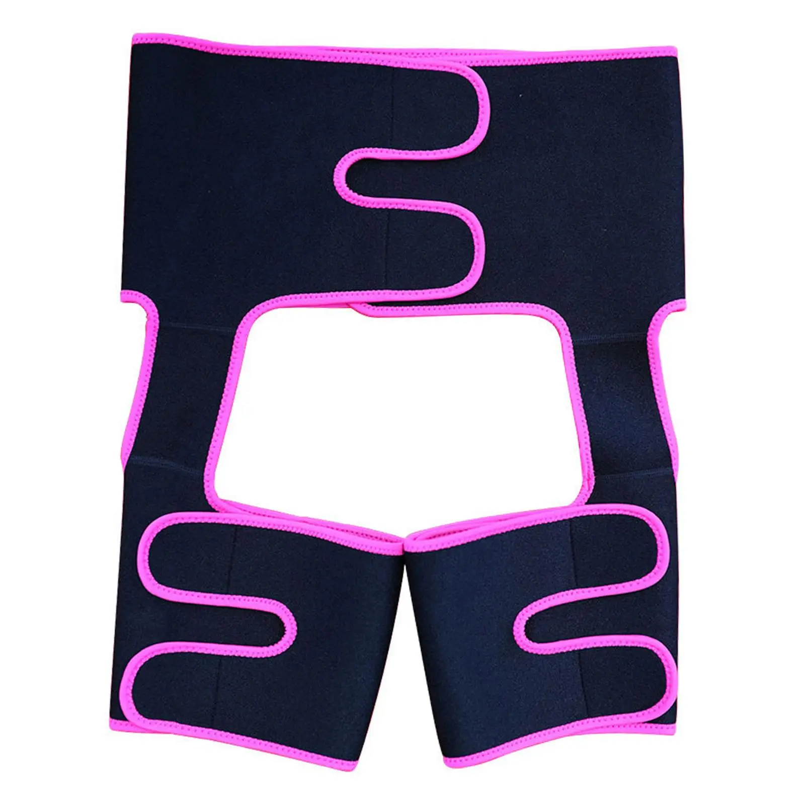 Immagine 3: athleticsshop2018 Cintura Modellante per Cosce e Vita da Donna a Vita Alta
