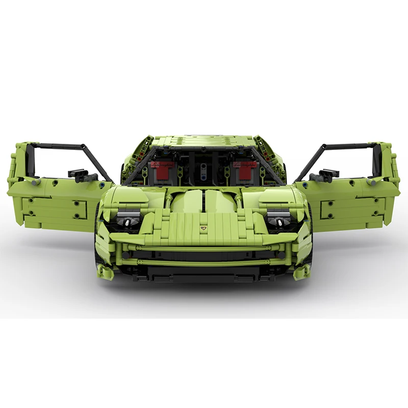 MOC-119000 Green Super SportsCar I8 Compatible 42115 Buidling Blocks Bricks Educational Puzzle Toys Birthday Gifts