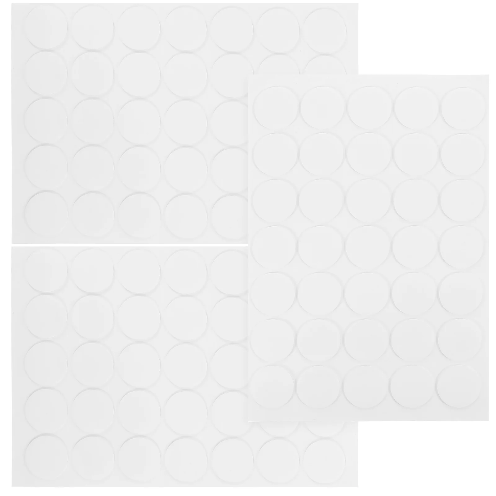 Super Sticky Patches Removable Double Sided Tape Fixers Stickers Adhesive Strips Clear Circle