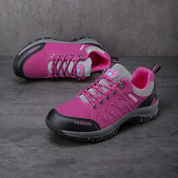 Outdoor Damen Bergsteiger Schuhe neue Anti-Rutsch-Wanderschuhe einfache und bequeme Sport Großhandel Tourismus Laufschuhe