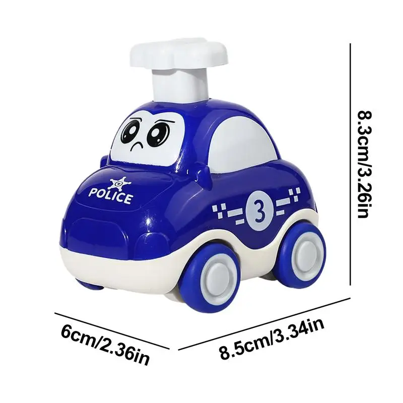 Bébé voiture jouet inertie dessin animé Animal ingénierie véhicule presse Go dessin animé camion jouets retirer voitures jouets pour 1 2 3 ans garçons cadeau