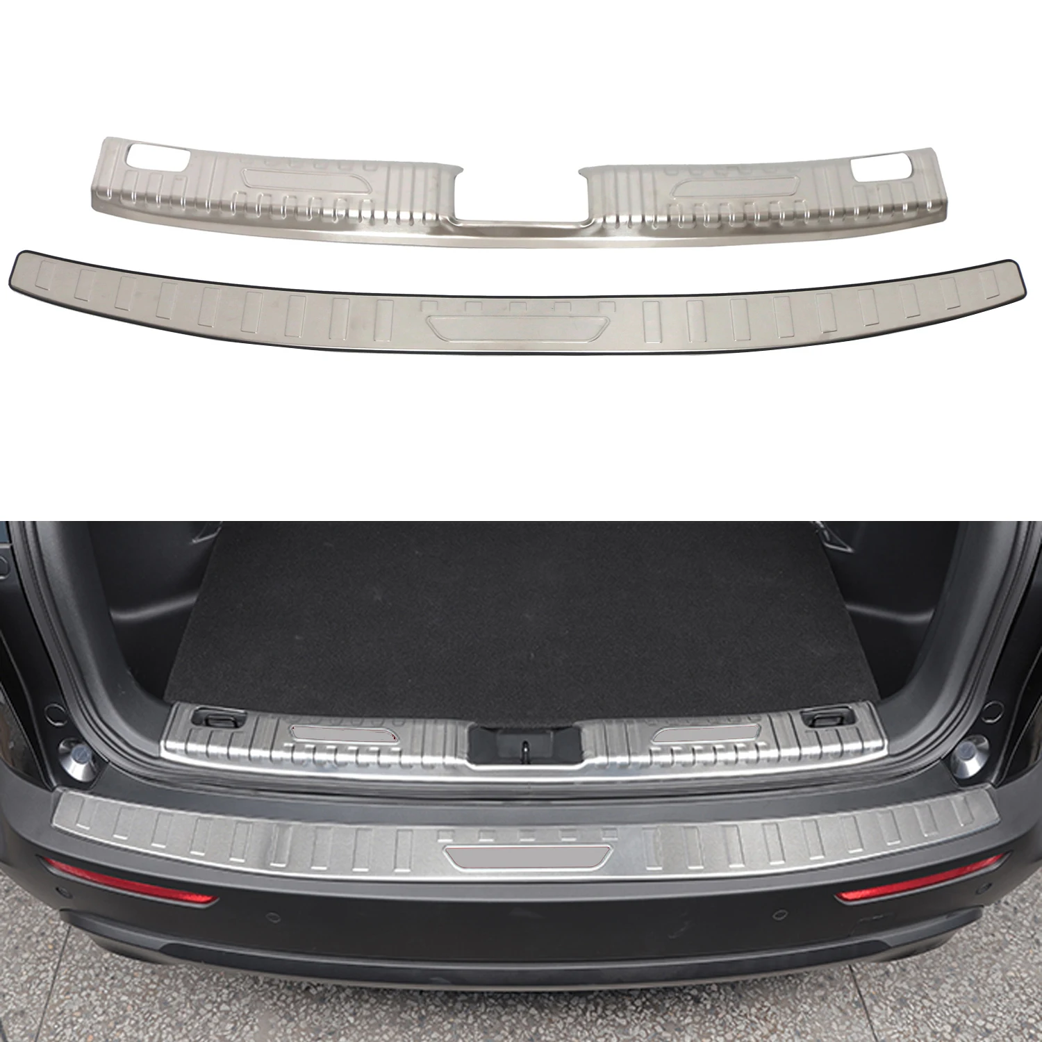

Для Mazda CX-50 CX50 2023 2024 Подставка под багажник из нержавеющей стали 2 шт.