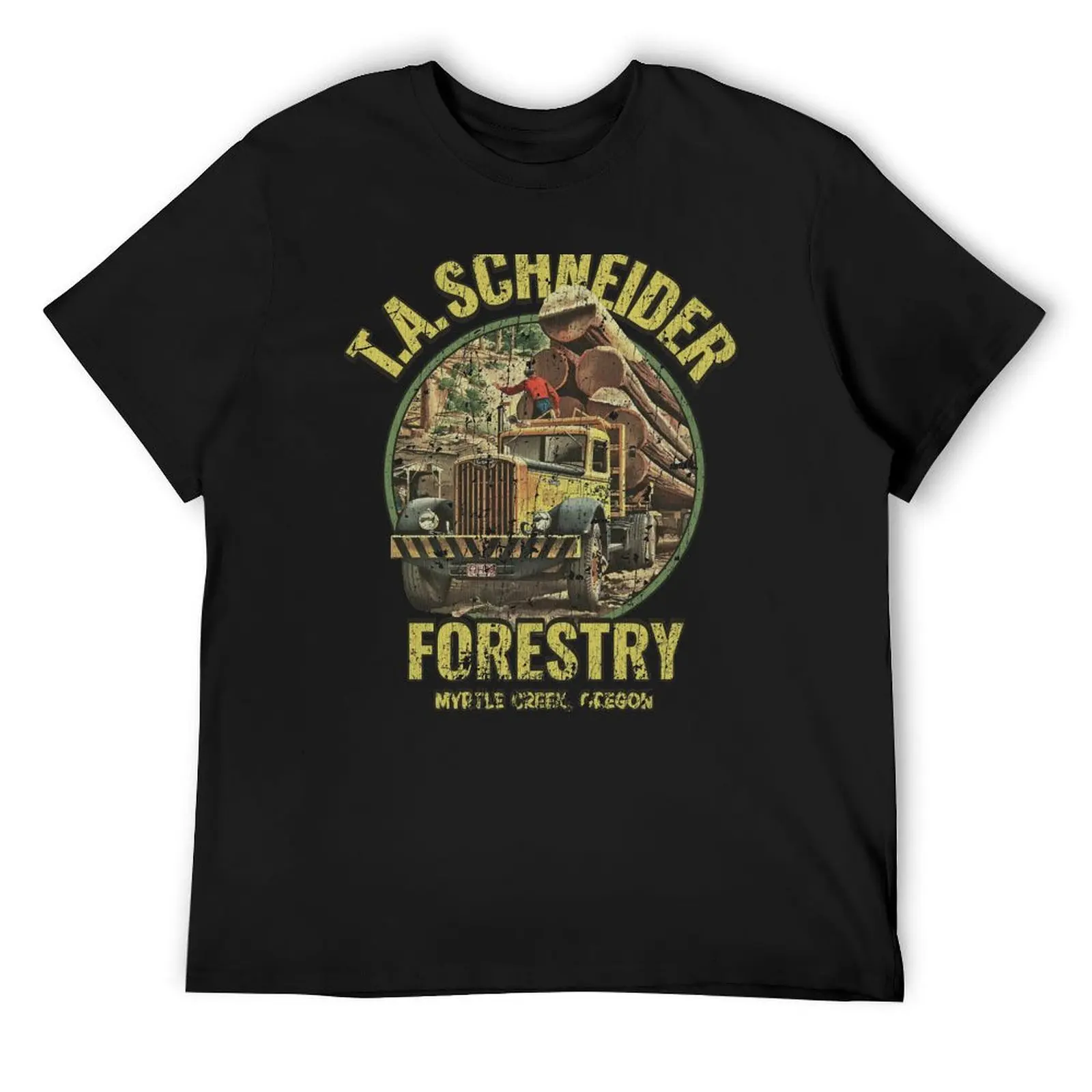 

T.A. Schneider Forestry T-Shirt Louboutins korean fashion men t shirts