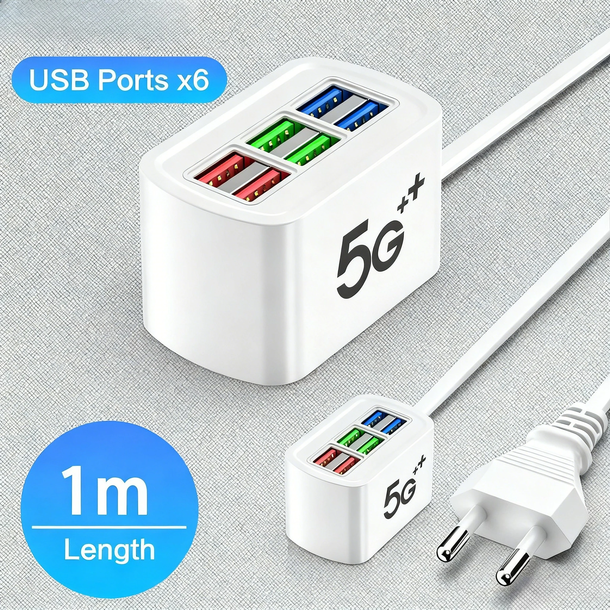 Universal 6-Port Us… - image