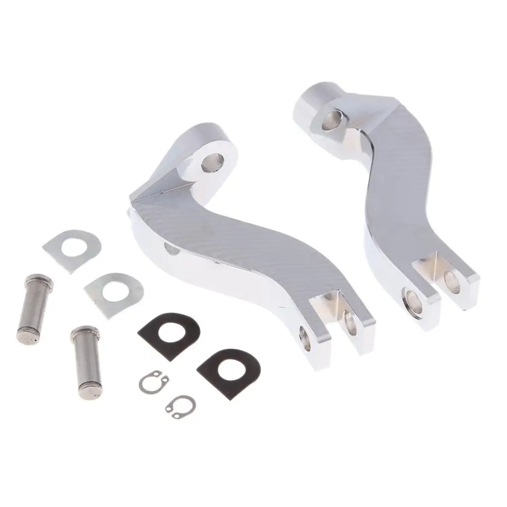 

Passenger Footpeg Bracket Rear Rest Mount for Harley Touring 93-16