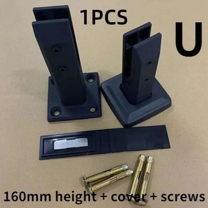 304 Stainless Steel Column Stairs Pool Glass Spigots Balustrade Clamps Glass Fixing Clip
