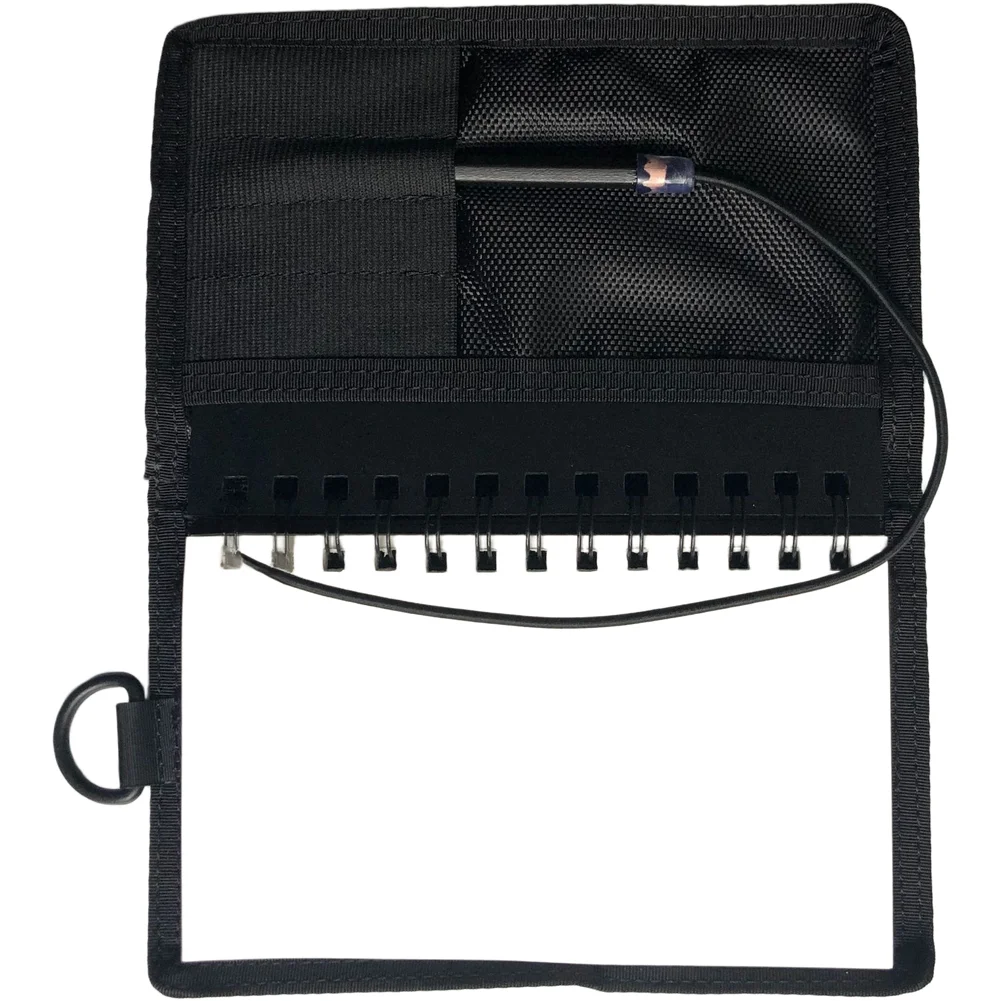 Waterproof Note Book Underwater Writing Pad 1680D Ballistic Nylon Cover PU Coated Material 25 Waterproof Sheets