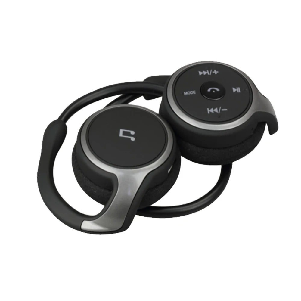 

B27B Suicen AX-698 Sports Headphones Bluetooth Support 32G TF Card FM Radio Portable Wireless Headphones Black