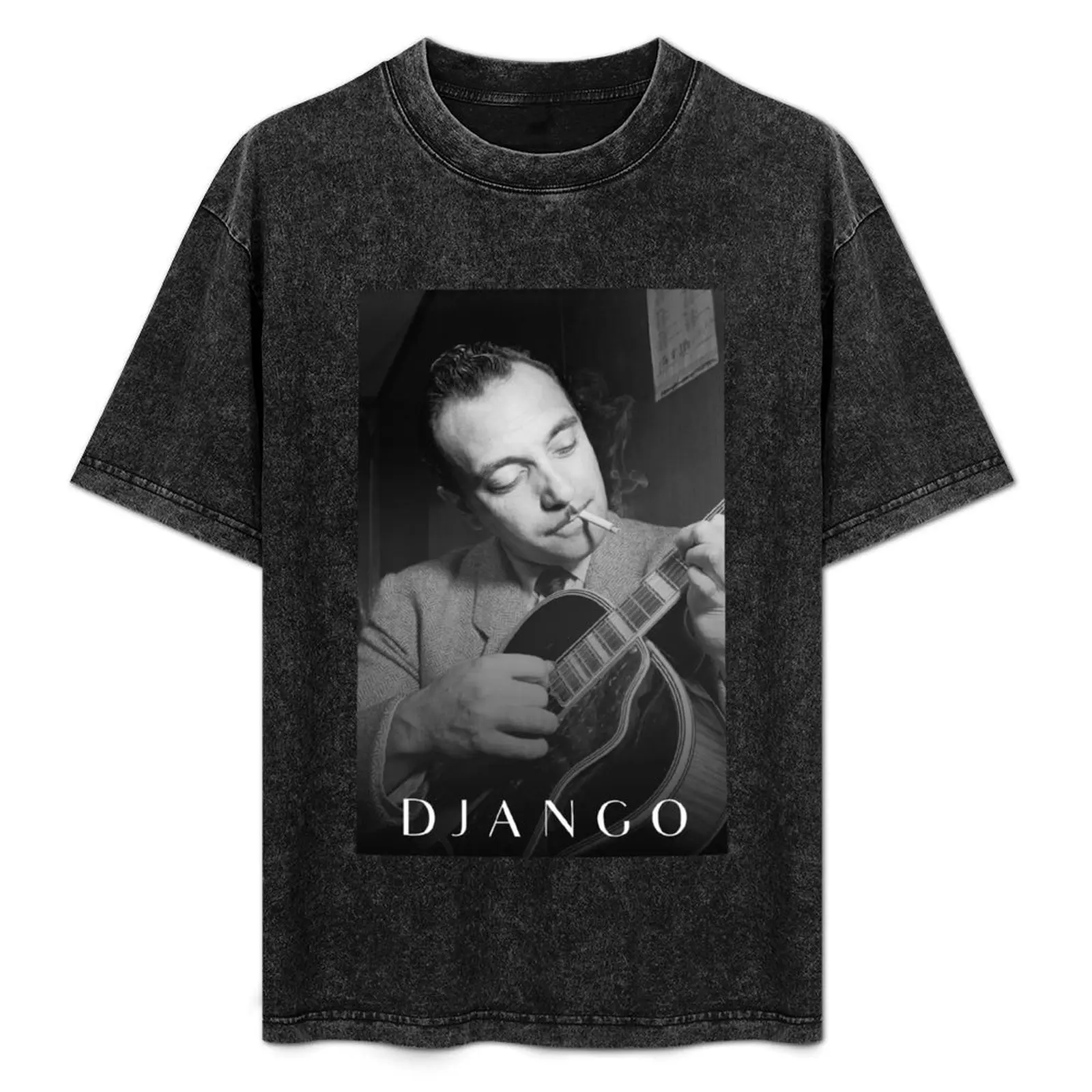 

Django Reinhardt Jazz Guitarist T-Shirt cute tops affliction shirts men clothings