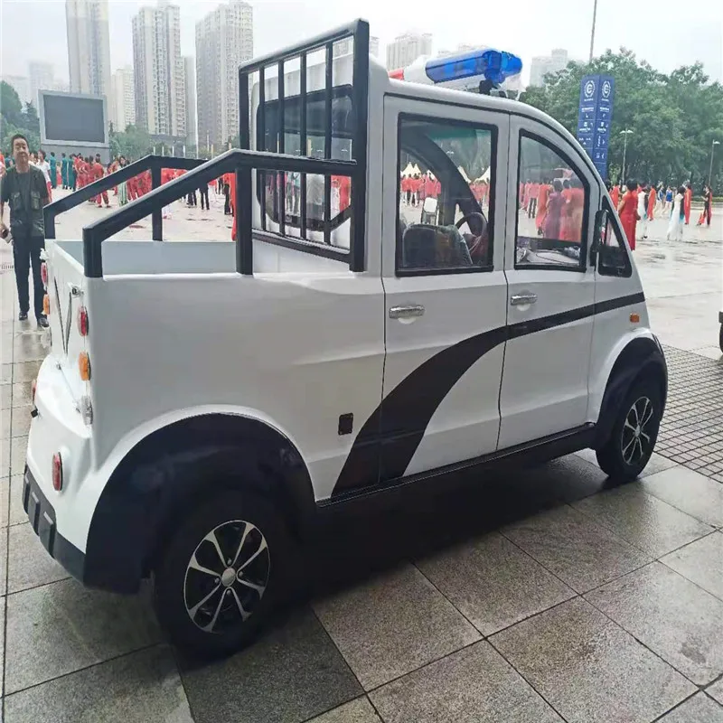 JIAKUMA 5Seats Battery Powered Electric Street Vehicle City Security Patrol Car