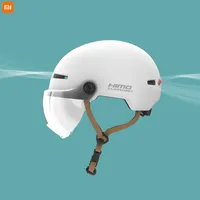 xiaomi HIMO electric bicycle helmet half helmet smart tail light men and women scooter bicycle riding equipment with goggles