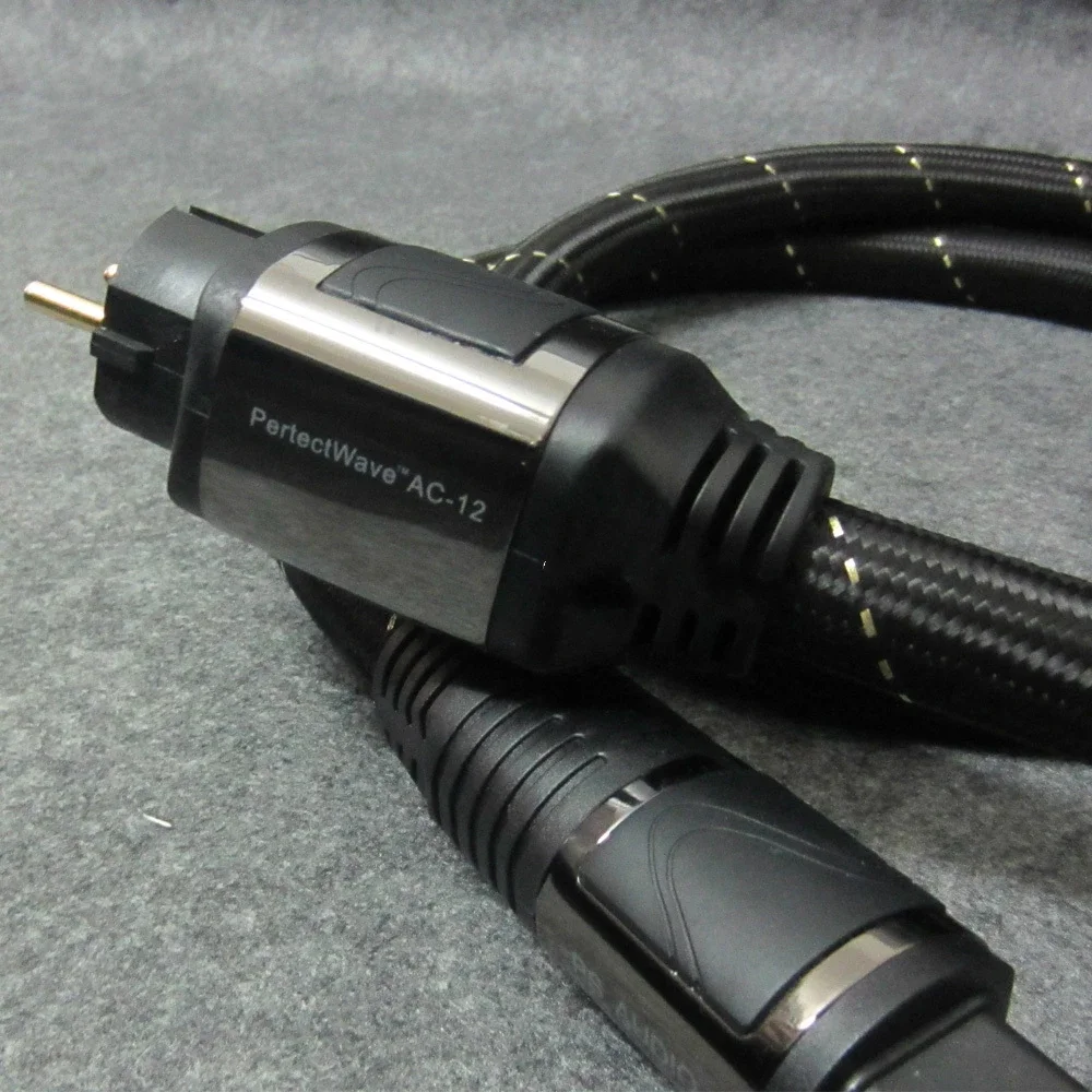 PS Audio PerfectWave AC12 Power Cable EU Plug Single Crystal Copper HiFi C13 AC Power Cord