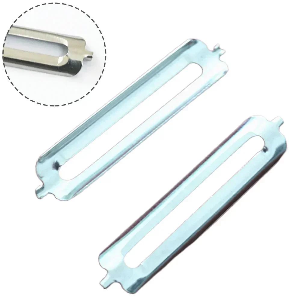 2Pcs 55mm Stainless Steel Single-Sided Flat Blade Multifunctional Potato Fruit Vegetable Peelers Cutter Peeling Blade Kitchen