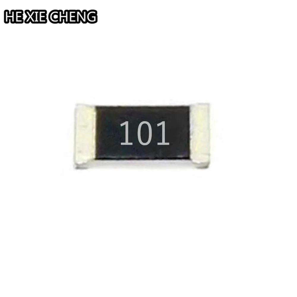 100pcs 1206 SMD Resistor 100 ohm 100R 101 5% 1/4W