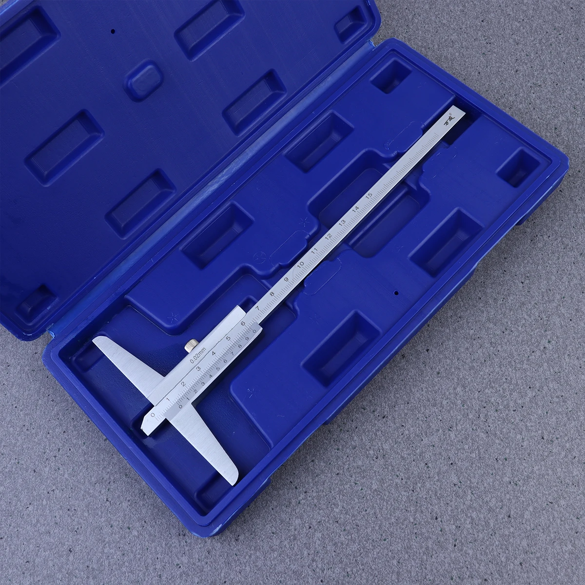 

Depth Caliper Accurate Depthometer Measuring Tool High Quality Alloy Wear Resistant Shock Proof Home Office Black