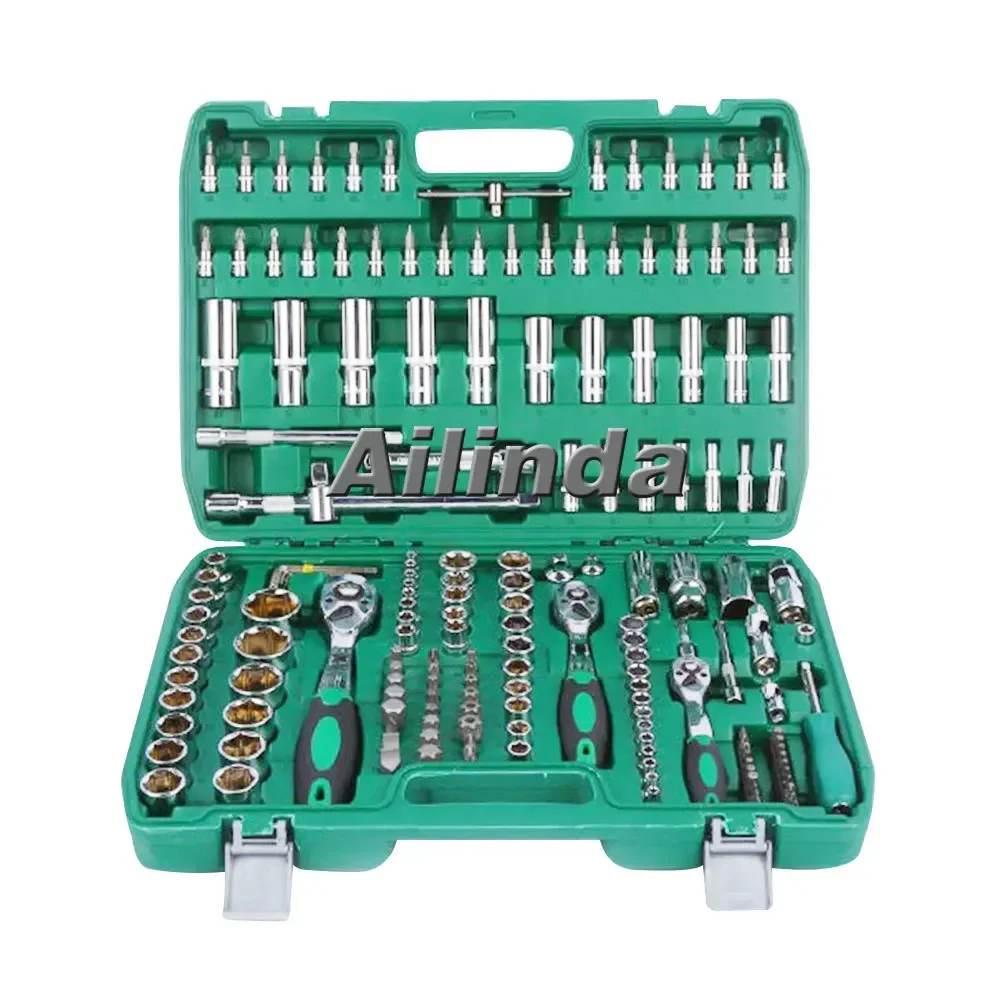 Auto Repair Sleeve Wrench Auto Special Tool Set Combination Repair Multifunctional Toolbox