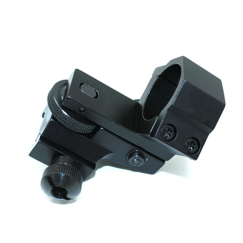 Elevation Windage Adjustable Rifle Scope Mounts 20mm Rail Mount 25.4mm/30mm Fixed Rings Flashlight Tube Clip Bracket Scope Mount