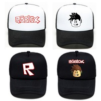 Game Roblox Creative Peripheral Baseball Cap Cartoon Anime Figure Print Hat Boy Girl Breathable Hat HipHop NetCap Kawaii Gifts