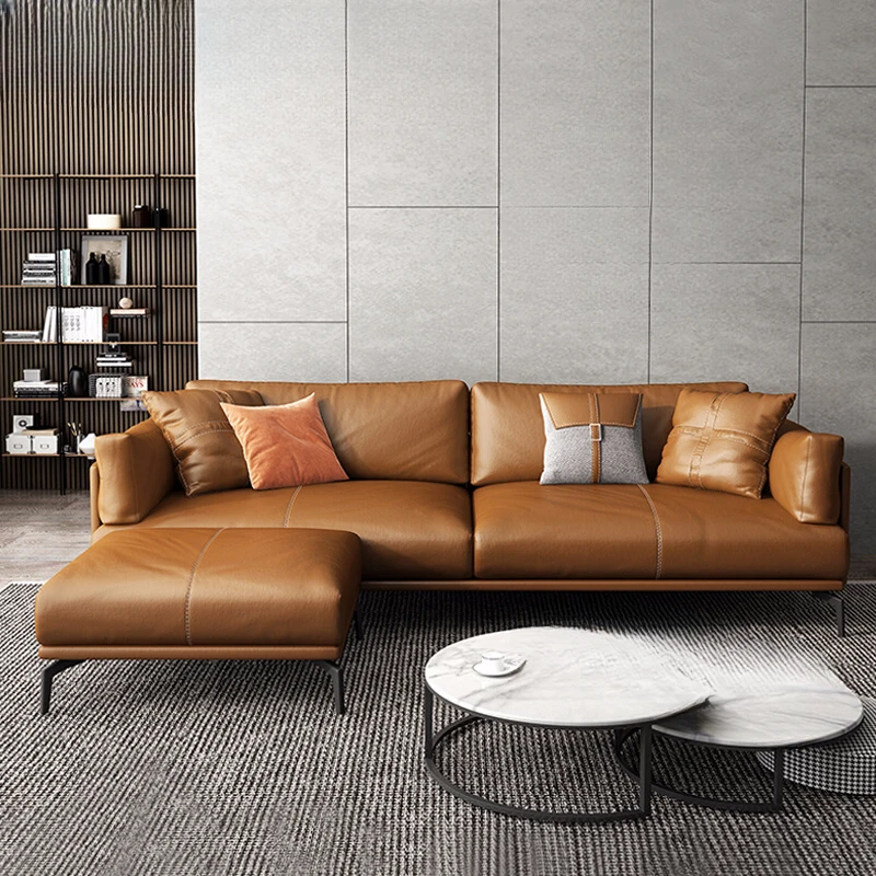 Office sofa reception room is simple and modern