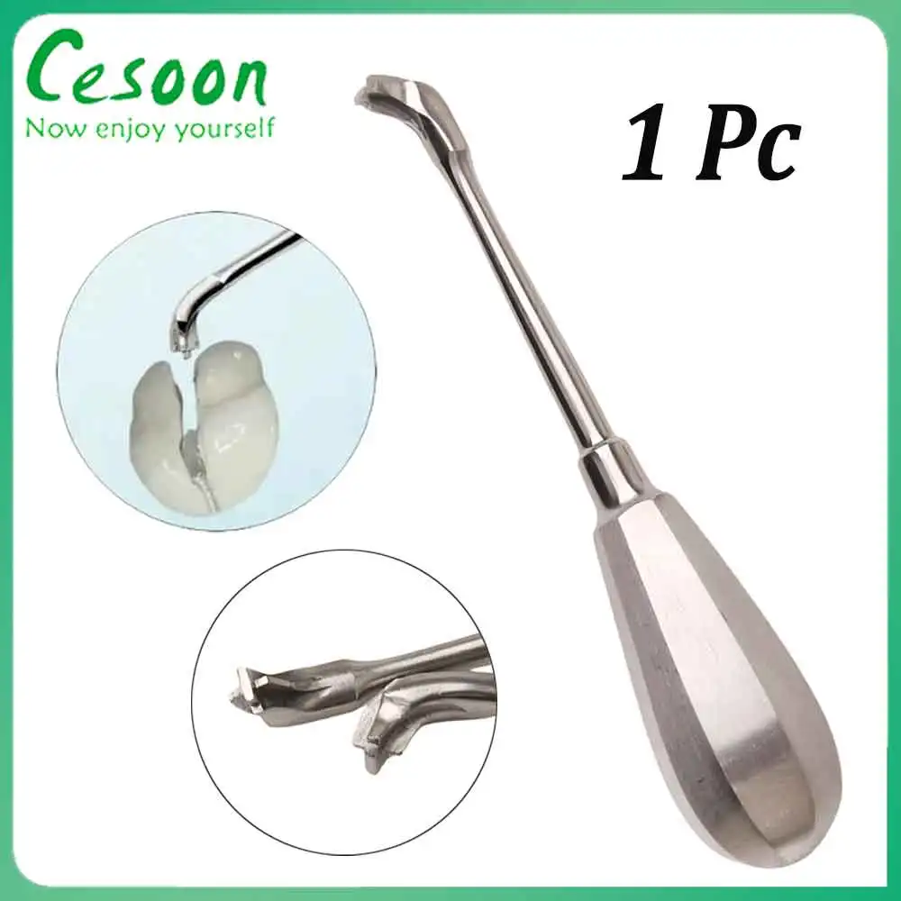 1Pc Dental Crown Cross Broken Crown Remover Spreader Drill Crown Spreader Root Elevator Non-Slip Restoration Forcep Dentist Tool