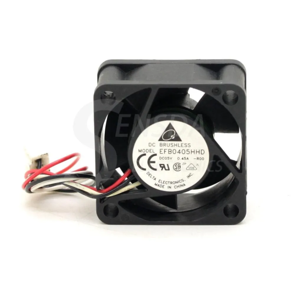 

2pcs 40mm Fan for Delta EFB0405HHD 4020 5V 0.45A Alarm Signal Dual Ball Bearing Cooling