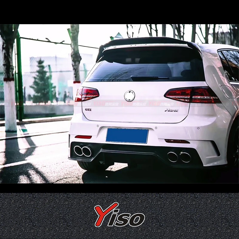 Suitable for GOLF 7 R GTI Rline Rear Bumper PPV400 Aspec Aerodynamic kit GOLF 7 R GTI Rline Modified Aspec PPV400 Rear Bumper
