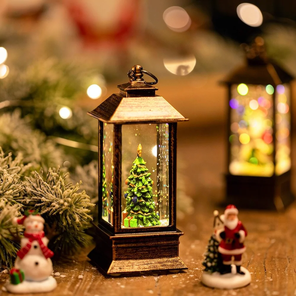 축제 분위기의 크리스마스 전화 부스 장식, 물결 모양  - Lighting Home Decor Ideas 리뷰 및 가격