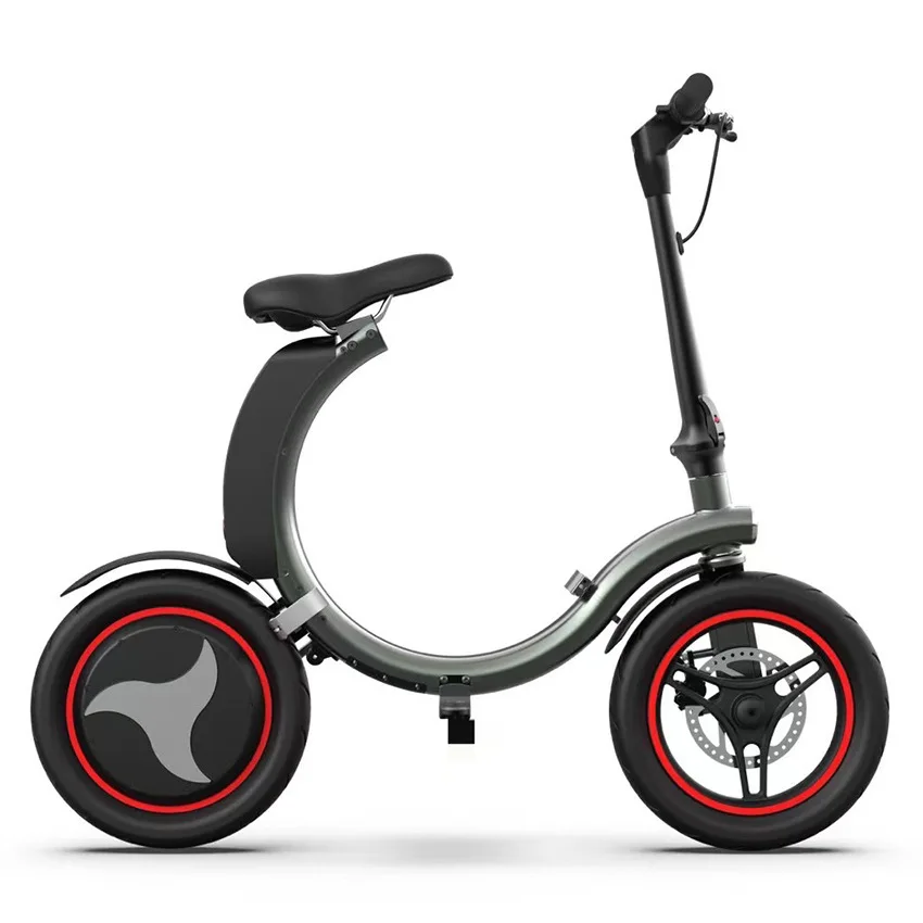 

Folding electric bicycle, small, ultra-light and portable, transportation lithium batteries help drive battery cars