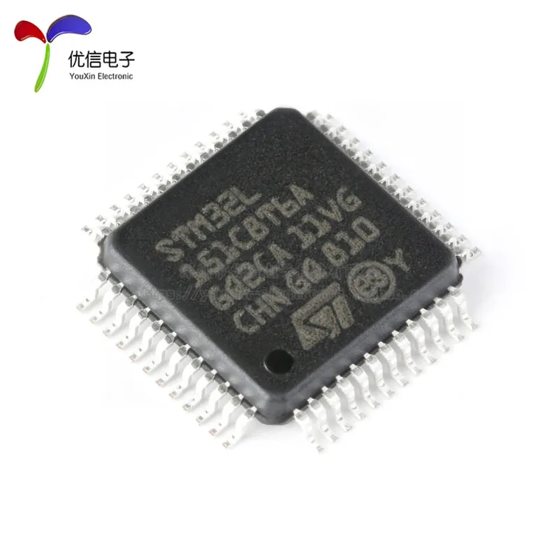 5PCS original authentic STM32L151C8T6A LQFP-48 ARM Cortex-M3 32-bit microcontroller MCU