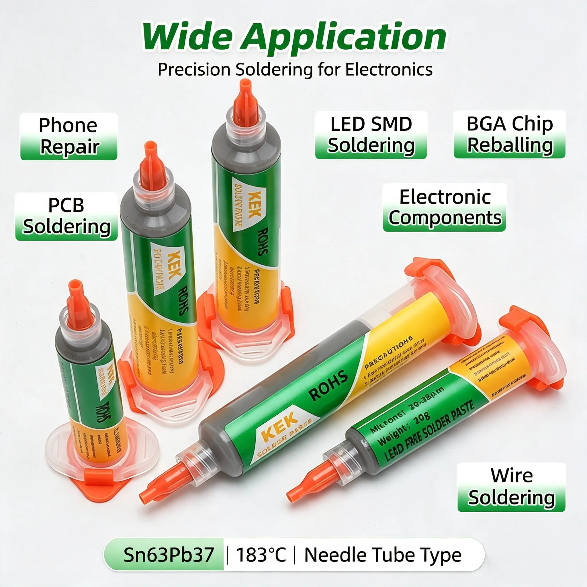 Needle Tube Sn63Pb37 Solder Pa - Electronics Repair Table review and price