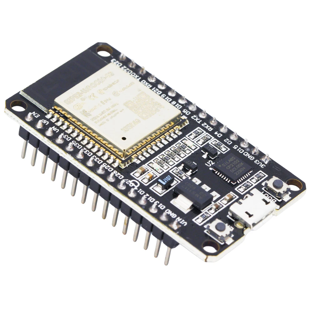 ESP-WROOM-32 CP2102 modulo scheda di sviluppo ESP32 Wireless WiFi + scheda di sviluppo RF Dual Core 2.4GHz compatibile con Bluetooth