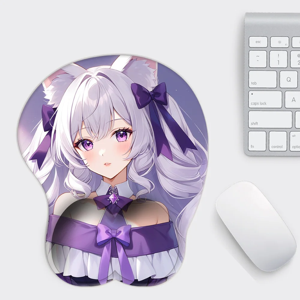 

Мультяшный игровой коврик для мыши INS в стиле аниме 3D подставка для запястий нескользящий прочный удобный коврик для мыши офисный ноутбук компьютерный настольный коврик