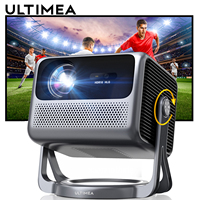 ULTIMEA Full HD 1080P Projector 4K Android TV 11.0 with Netflix, Smart 90° Gimbal, WiFi Bluetooth Proyector, Home Theater Beamer