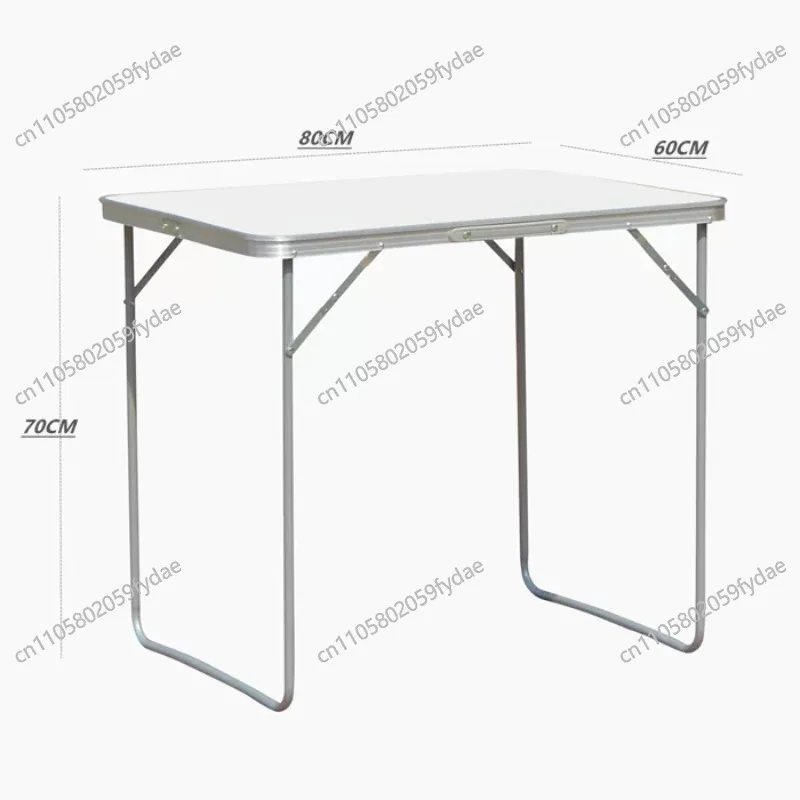 

Outdoor Portable Table Camping Table Stall Exhibition Recruitment Foldable Simple Small Table Tables and Chairs