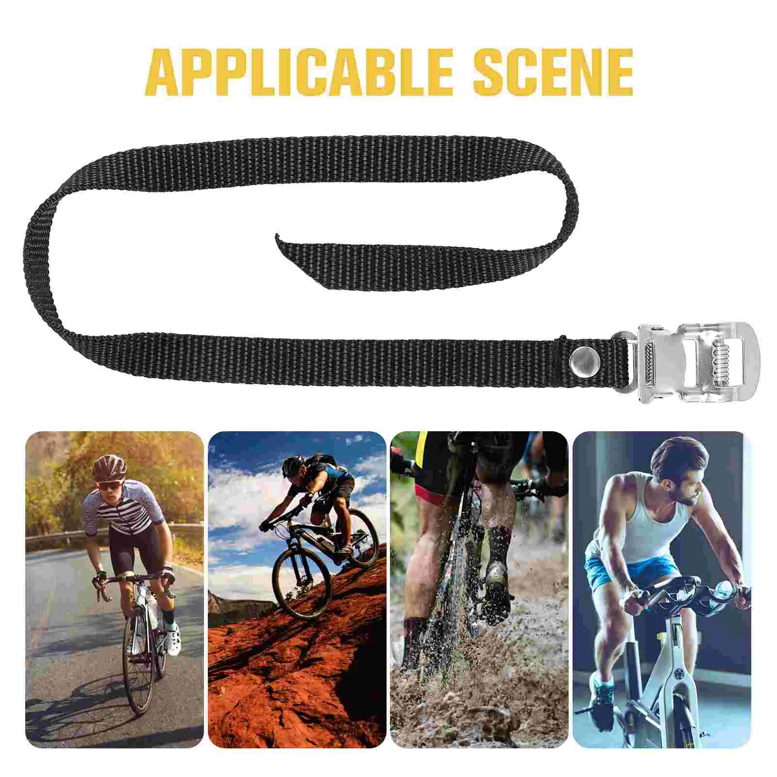 Stationary Replacement Strap Pedal Straps Exercise Foot for Accessories Bikes