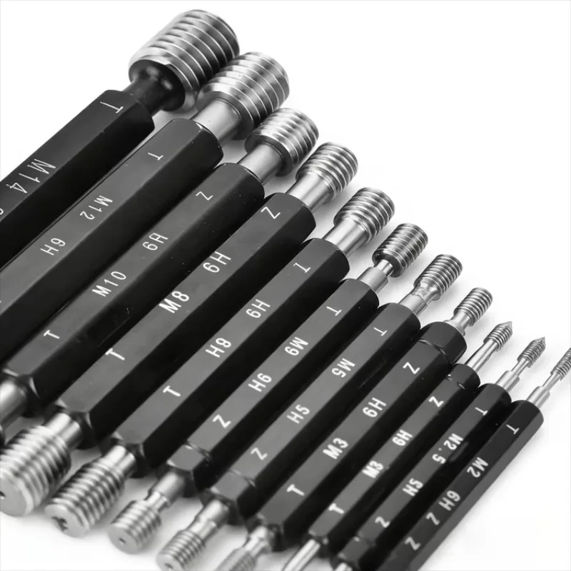 RNH GCr15 Steel Thread Ring Stop Gauge High Precision External Internal Coarse Threads H6-H12 Accuracy Class 0.01mm Measuring