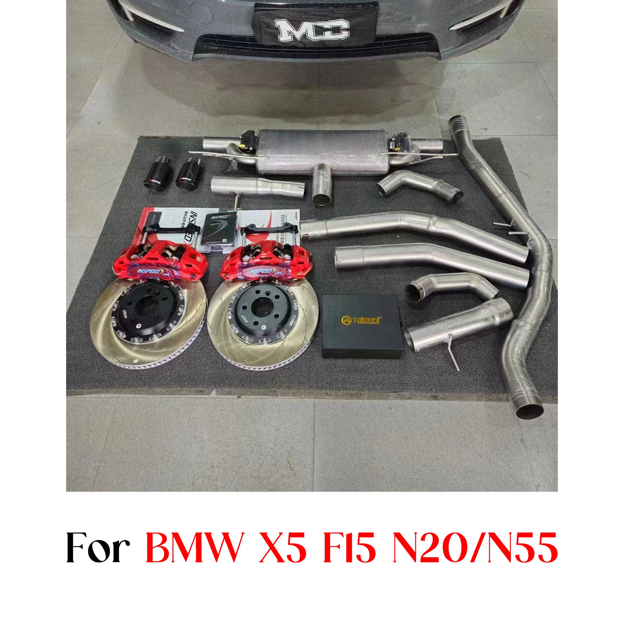 

Valvetronic Catback Exhaust System For BMW X5 F15 N20 2.0T E70 Electric Valved Performance Muffler Remote Control SUS304 Taibosi