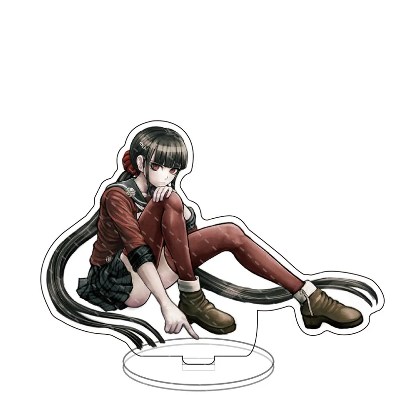 Figura anime Danganronpa V3 figurine Trigger Happy Havoc Acrilico Modello di supporto Piastra Scrivania Decor In piedi Segno Dangan Ronpa Regali