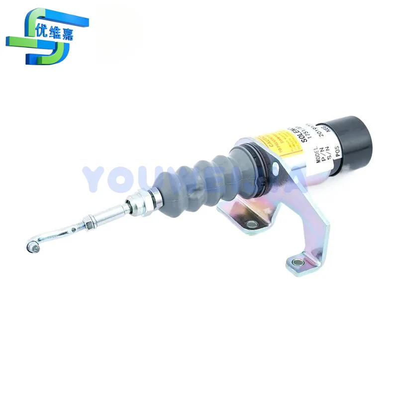 DC 24V Left Mounted Diesel Fuel Shut Off Solenoid SA-3765-24 Diesel Engine Spare Parts Stop Solenoid Valve SA-3765-24