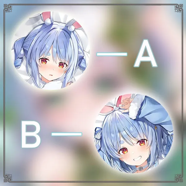 

hololive YouTuber Usada Pekora Anime Game Dakimakura Hing Body PillowCase Cushion Otaku Bed Linings Xmas