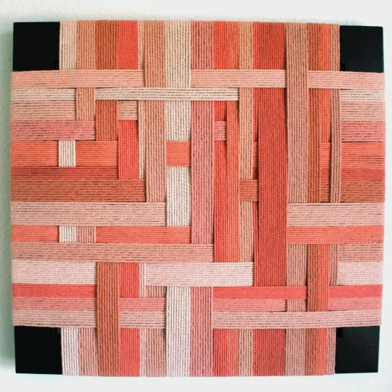 

40*40cm Small Exquisite Craftsmanship Handmade Woven Cotton Wall Decorations for Home Clip Boho Macrame Wall Hanging Room