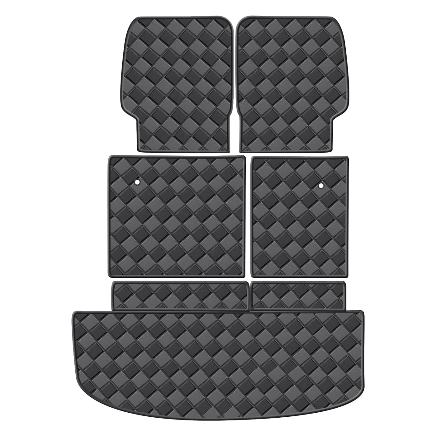 

Car Floor Trunk Cargo Mat for 2020 2024 2025 Kia Telluride 7 Seats waterproof Liner Antiwear Antidirty