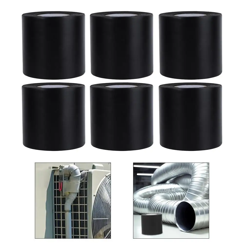 

6PCS Air Conditioner Pipe Insulation Tape PVC Waterproof Strapping Tape Dedicated Wrapping Tape Adhesives Tape Hardware
