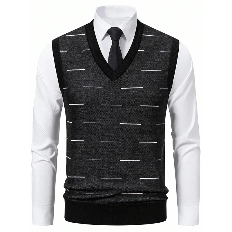 Thumbnail 2 - #22 Latest Mens Classic Knit Pullovers Offers